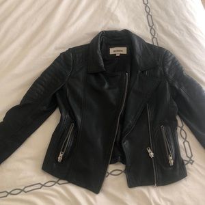 BB Dakota Black genuine leather jacket